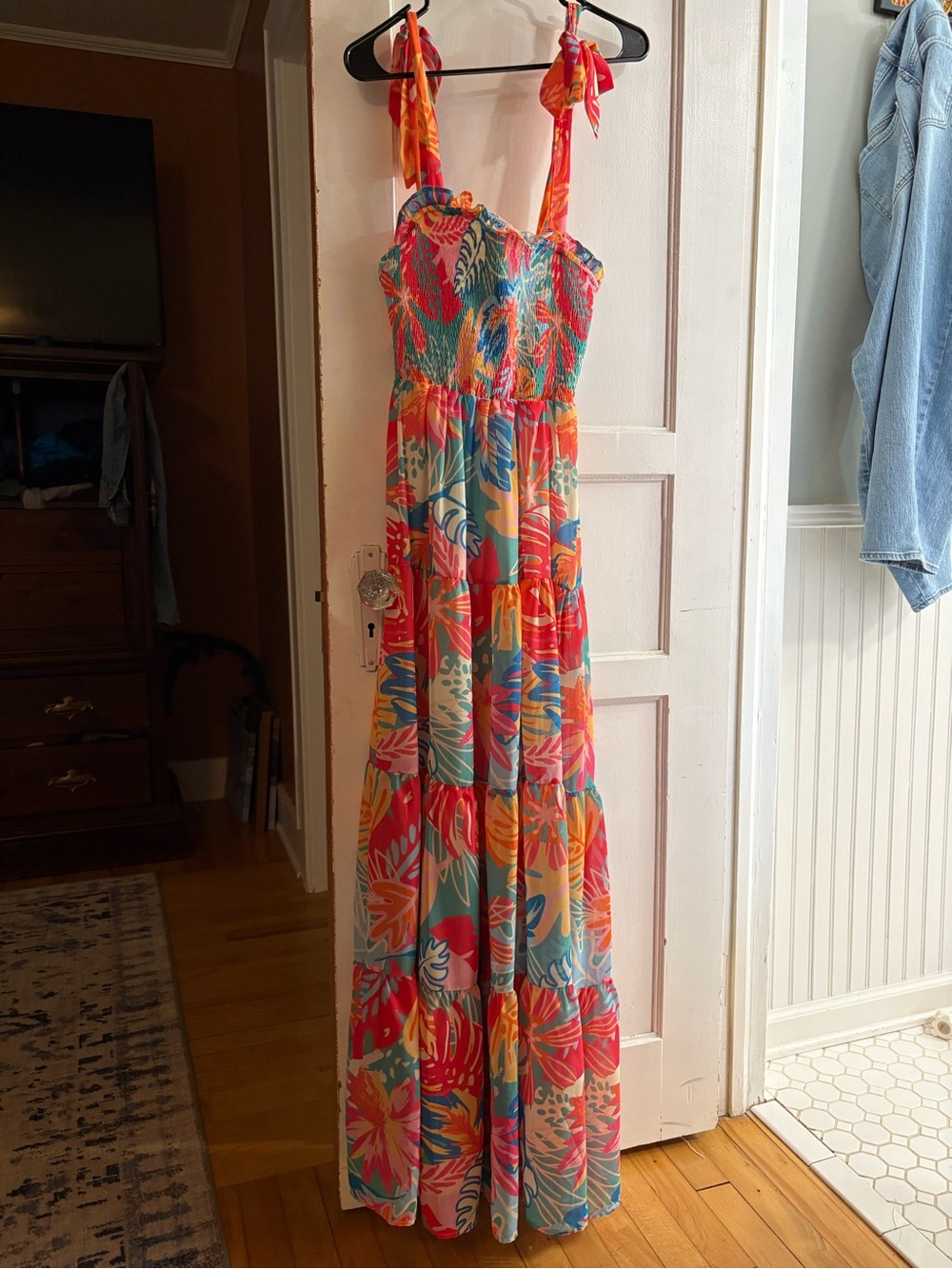 Baltic Born tropical maxi dress